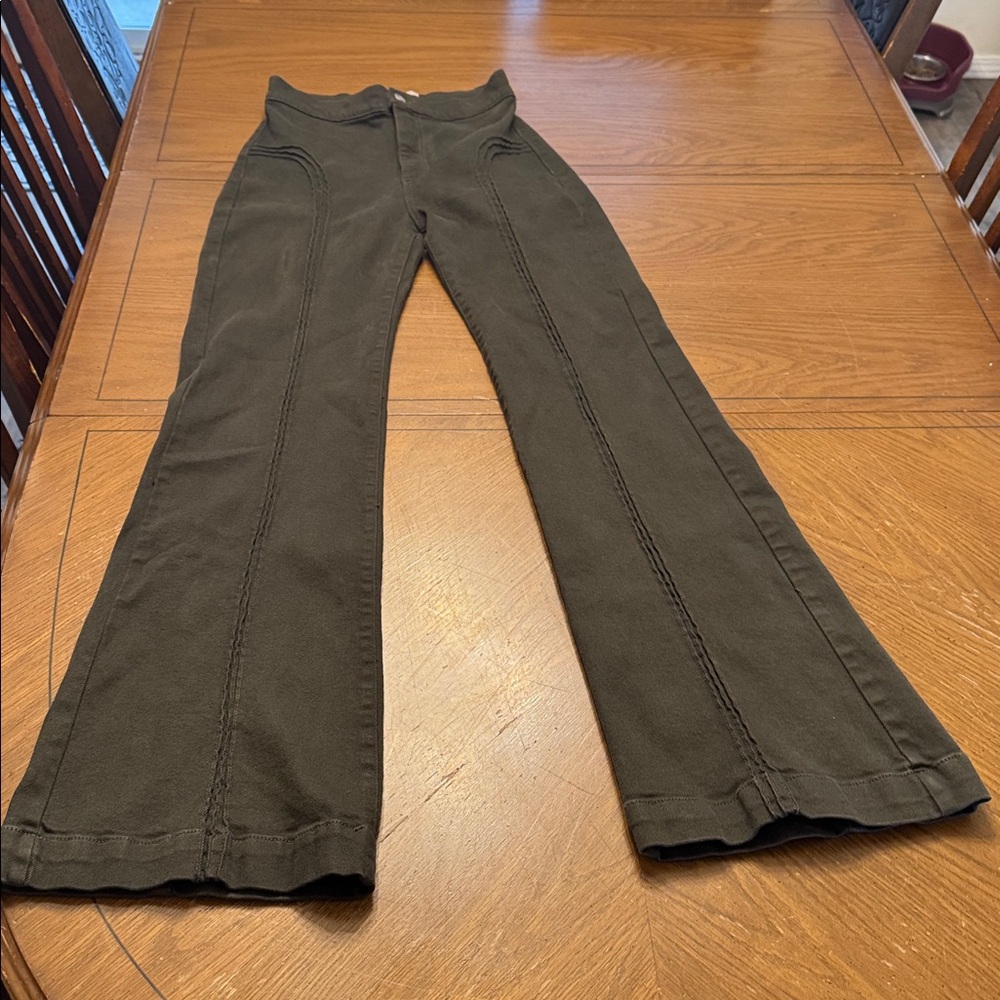 REVICE Black Flare & Wide Leg Jeans